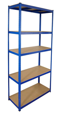 5 Tier Shelves Metal  Storage Shelving Garage Racking Shelf 1.5m x 0.7m x 0.3m