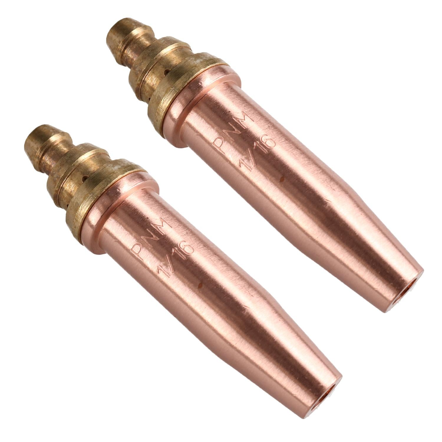 PNM Oxy Propane Gas Cutting Nozzle Tip Standard length 1/16" 10-75mm 2pk