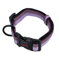 Halti Comfort Hundehalsband, gepolstert, verstellbar, stark reflektierend, Größe M, Violett