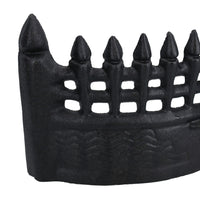 16" Fire Grate Front Fireplace Cast Iron Log Coal Saver Open Basket Castle Metal