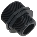 Polypropylene PP Male Threaded Pipe Reducing Nipple 1-1/2in x 1-1/4in BSP