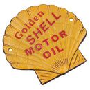 Shell Motor Oil Cast Iron Sign Plaque Door Wall House Fence Gate Post Garden