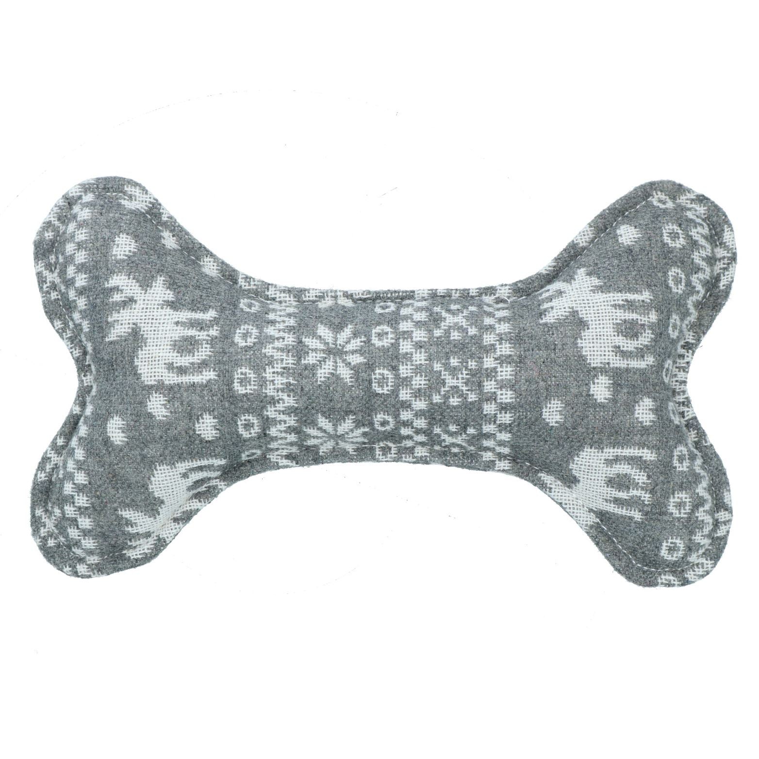 Coffret cadeau de Noël pour chien en peluche avec motif couineur, chaussette et os