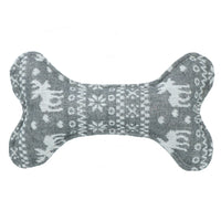 Coffret cadeau de Noël pour chien en peluche avec motif couineur, chaussette et os