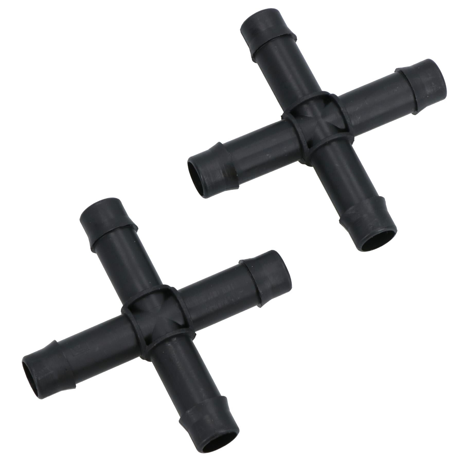 Hozelock Cross Connectors Pipe Joiners For 13mm Pipe Garden Micro Irrigation