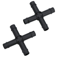 Hozelock Cross Connectors Pipe Joiners For 13mm Pipe Garden Micro Irrigation