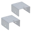 Fence Panel Clip 44mm Galvanised Steel Bracket Holder Trellis Post Support