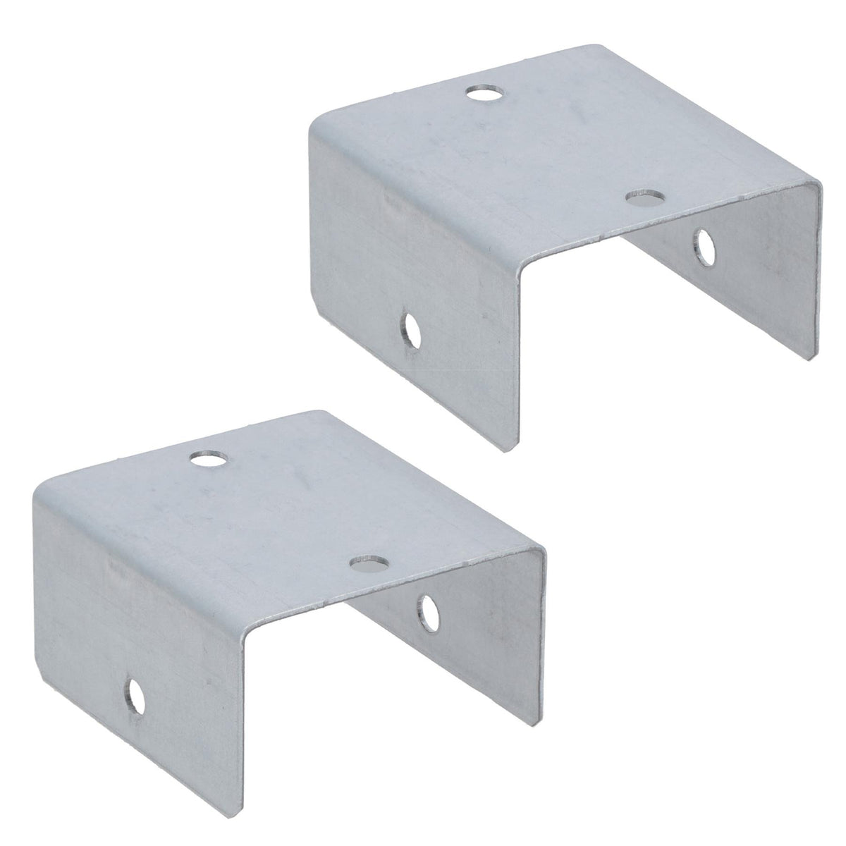 Fence Panel Clip 44mm Galvanised Steel Bracket Holder Trellis Post Support