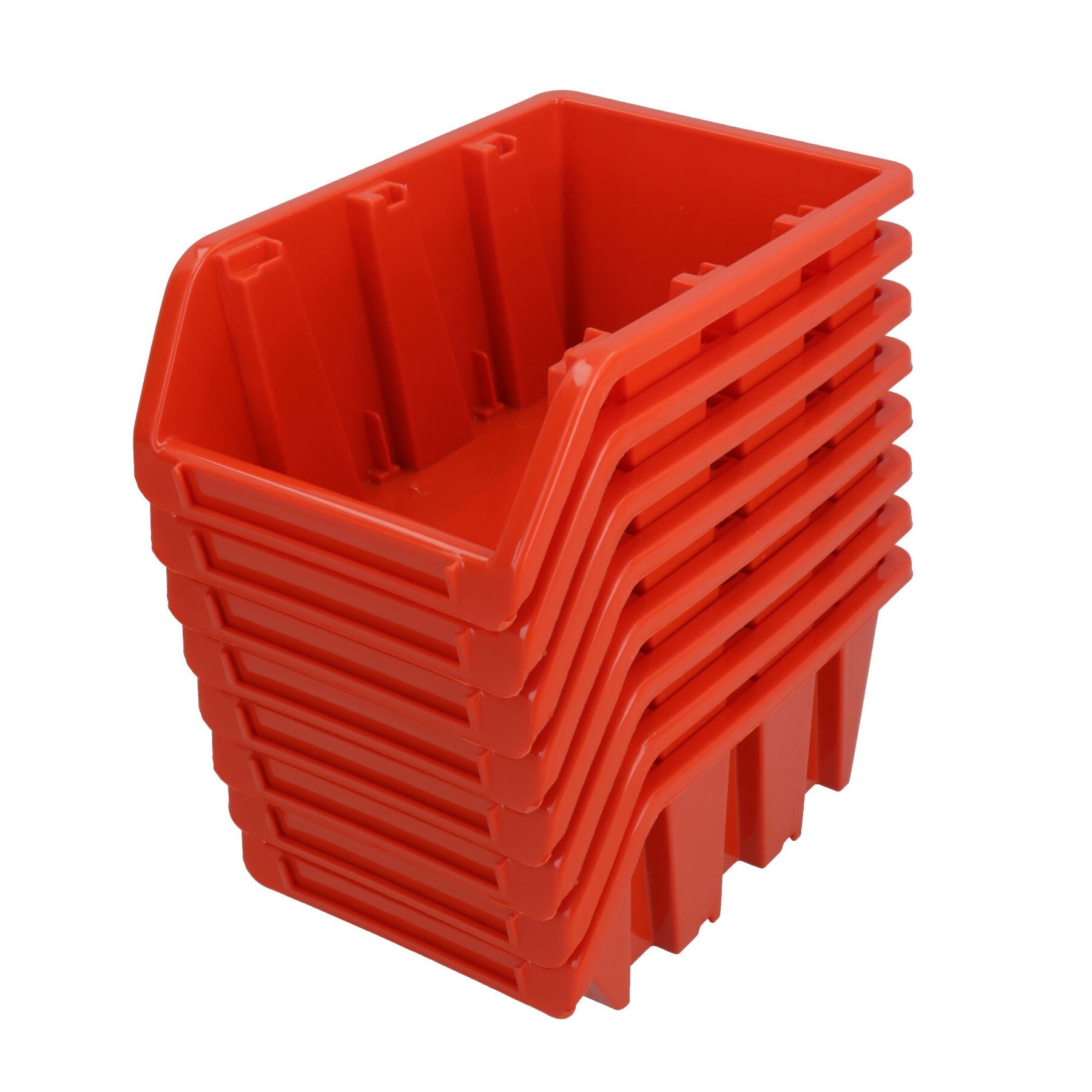 Stacking Bin Boxes Wall or Stack for Garage Workshop Storage 165 x 105 x 75