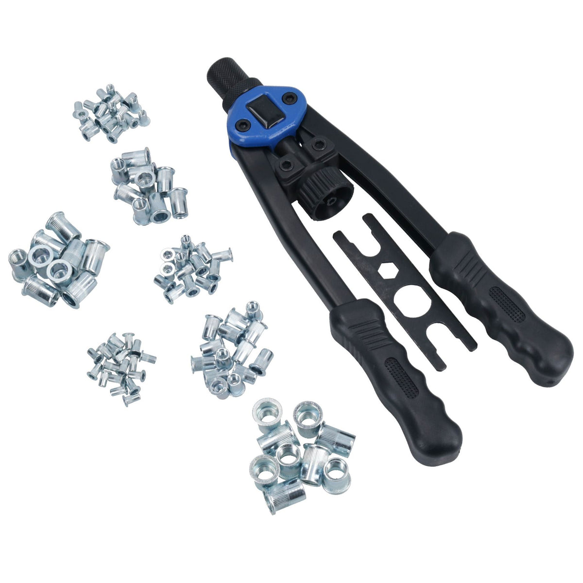 Nut Revertor M3 – M12 hand Nut Riveter Nut Sert Tool Fastener Riveting with 100 Riv ...