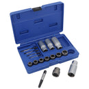 17pc Screw Bolt Stud Nut Extractor Remover Set For Rusted Rounded Seized Bolt