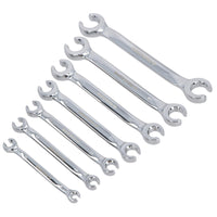 Metric Brake Gas Fuel Pipe Flare Nut Spanner Wrench 8mm – 24mm 7pc Set