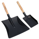 Metal Dust Pan Coal Hand Shovel Fire Stove Fireplace Trowel Ash Sweep