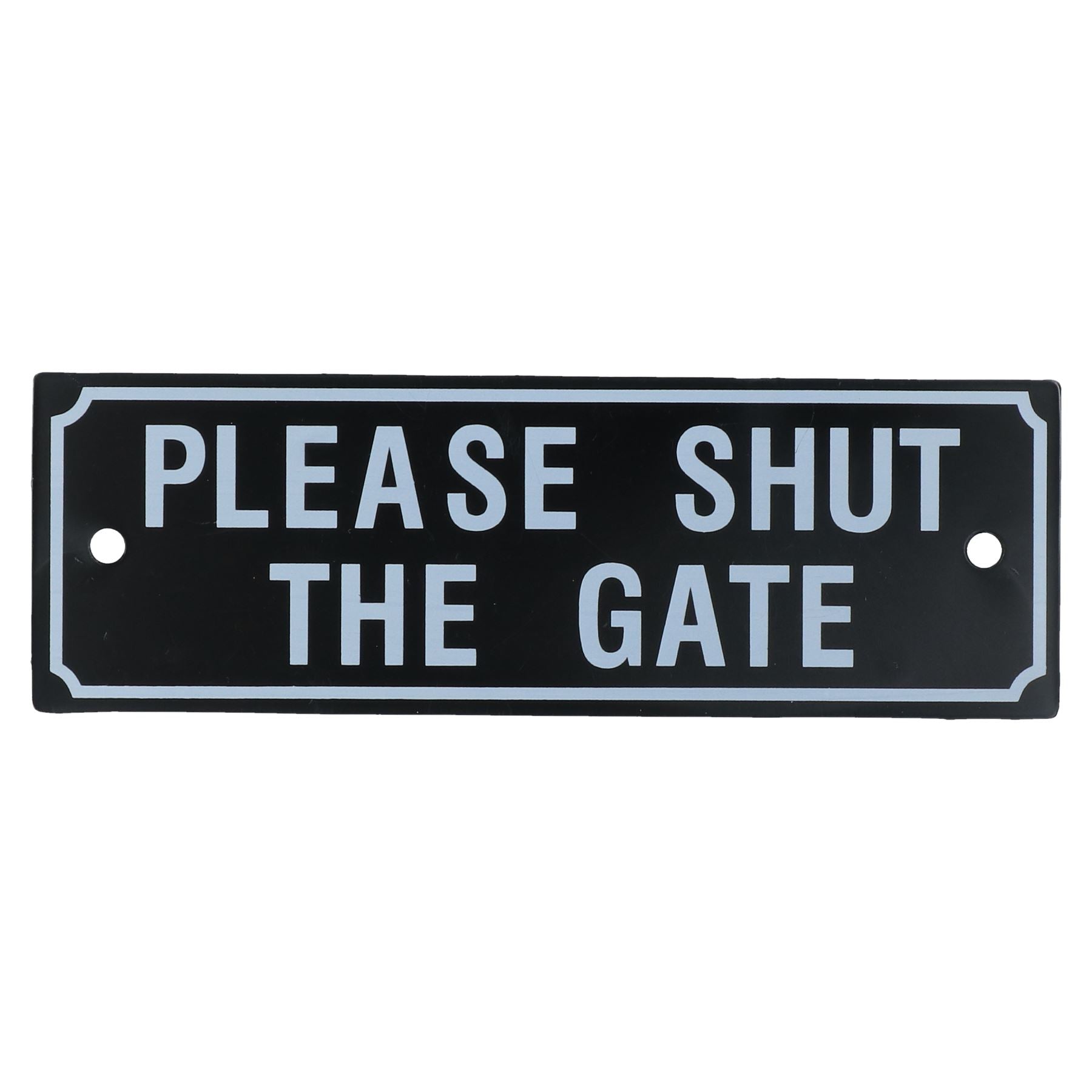 Garden Gate Signs - 'Beware of Dog' OR 'Shut the Gate' Dog Warning SIgn