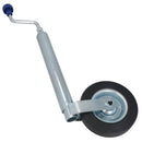 48 mm Stützrad für Anhänger und Wohnwagen mit 200 mm zentriertem Stahlrad