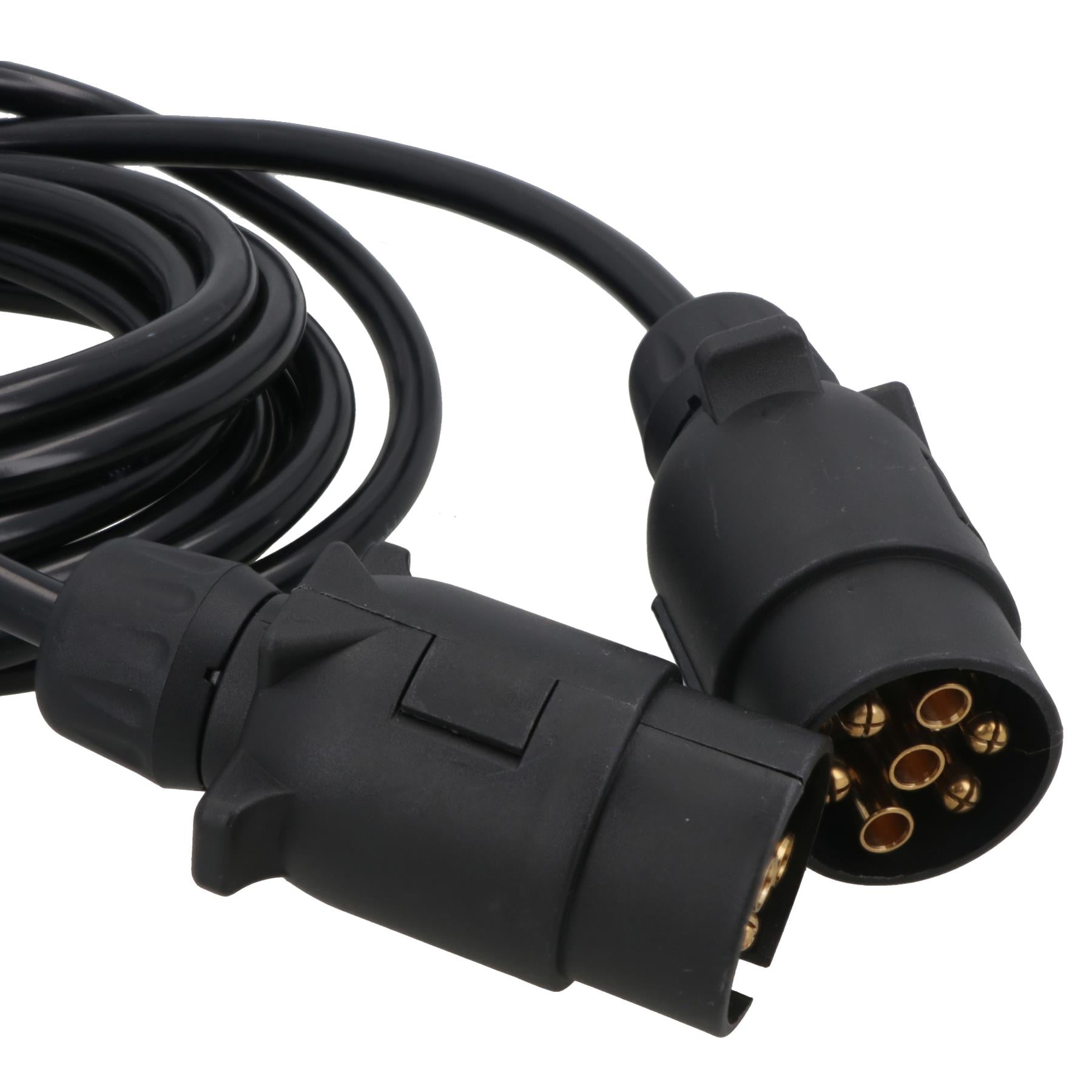 Anhängerlicht-Elektrik, 3,5 m, Verlängerungskabel, Stecker auf Stecker, 7-poliger Stecker