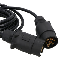 Anhängerlicht-Elektrik, 3,5 m, Verlängerungskabel, Stecker auf Stecker, 7-poliger Stecker