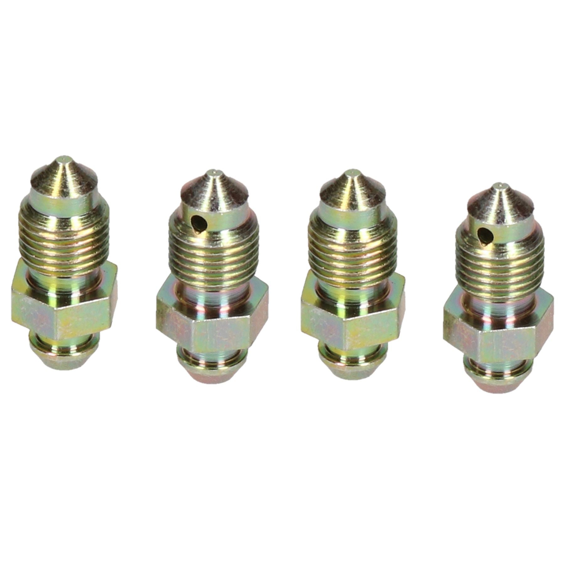 10mm x 1mm Short Steel Brake Caliper Bleeding Bleed Nipple Screw Bleedscrew 4