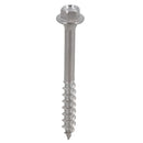 63mm Timber Wood Screws For Railway Sleepers Hex Head Stainless Steel 30pc