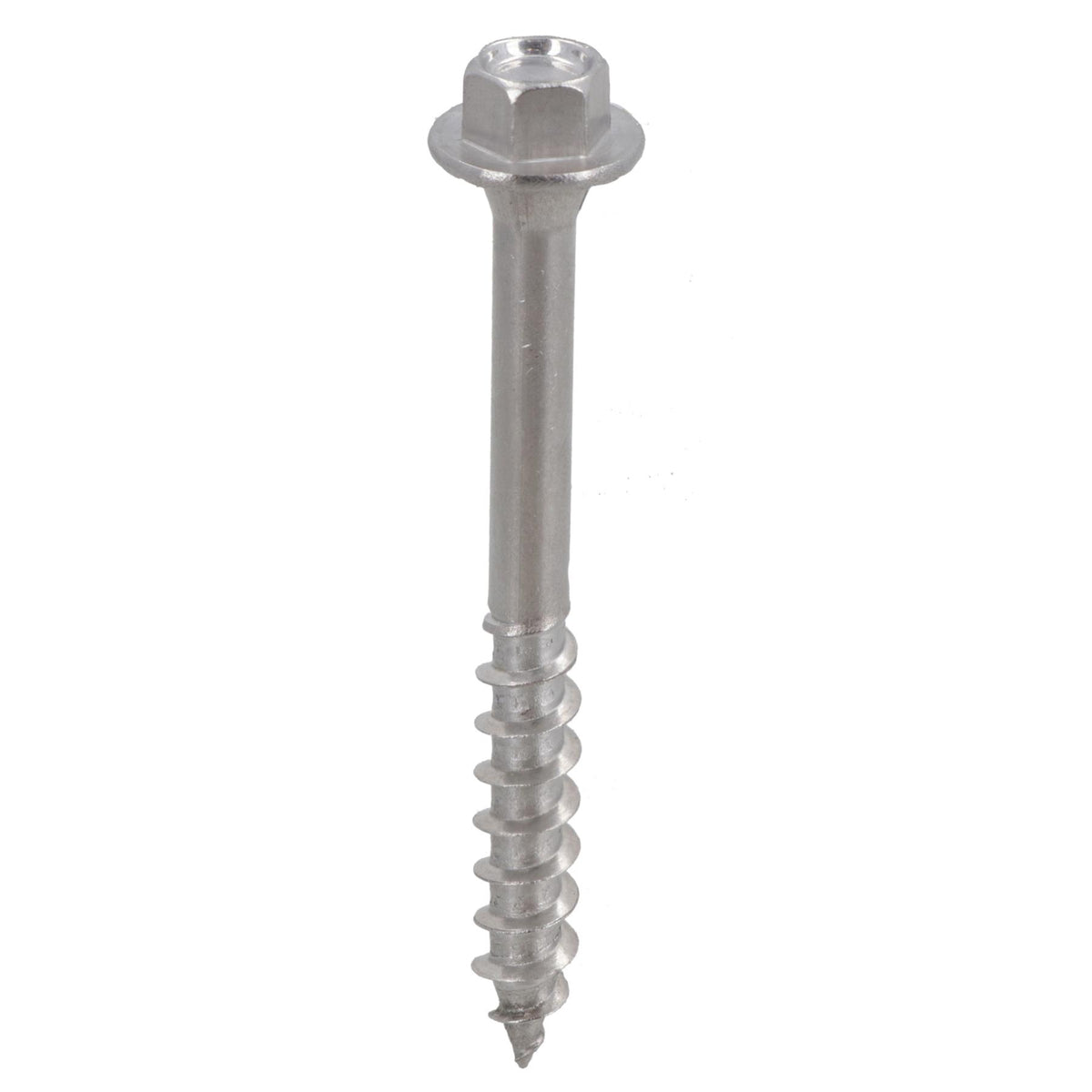 63mm Timber Wood Screws For Railway Sleepers Hex Head Stainless Steel 30pc