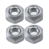 Pack of 4 M10 Conical Trailer Wheel Nuts for Suspension Hubs M10x1.25 Thread