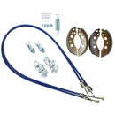 Brake Shoe & Cable Kit for Indespension Goods Trailer GT13064 GT13084 1300kg