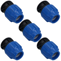 32mm x 1/2" MDPE Male Adapter Compression Coupling Fitting Water Pipe PN16