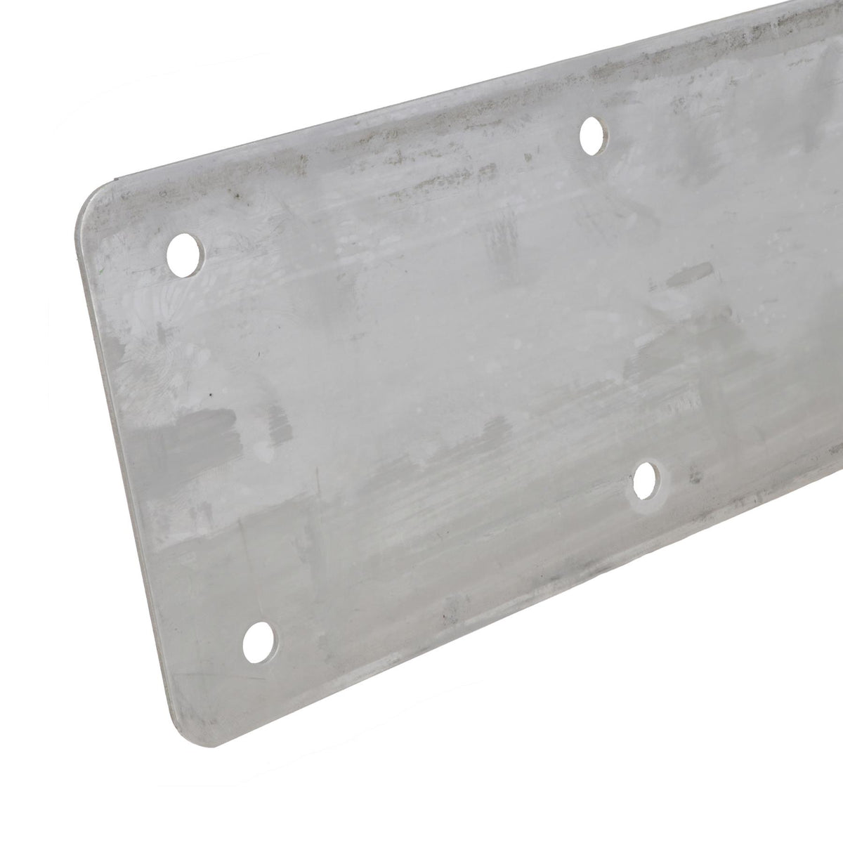 Large Internal Sleeper Straight Support Plate 100mm x 350mm Stainless Steel