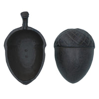 Acorn Key Holder Box Cast Iron Garden Yard Storage Box Hidden House Home