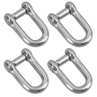 Countersunk Pin Dee Shackle 12mm Hex Socket Rigging Link Stainless Steel 316