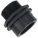 Polypropylene PP Threaded Reducing Socket Male – Female 1-1/2in – 1-1/4in BSP