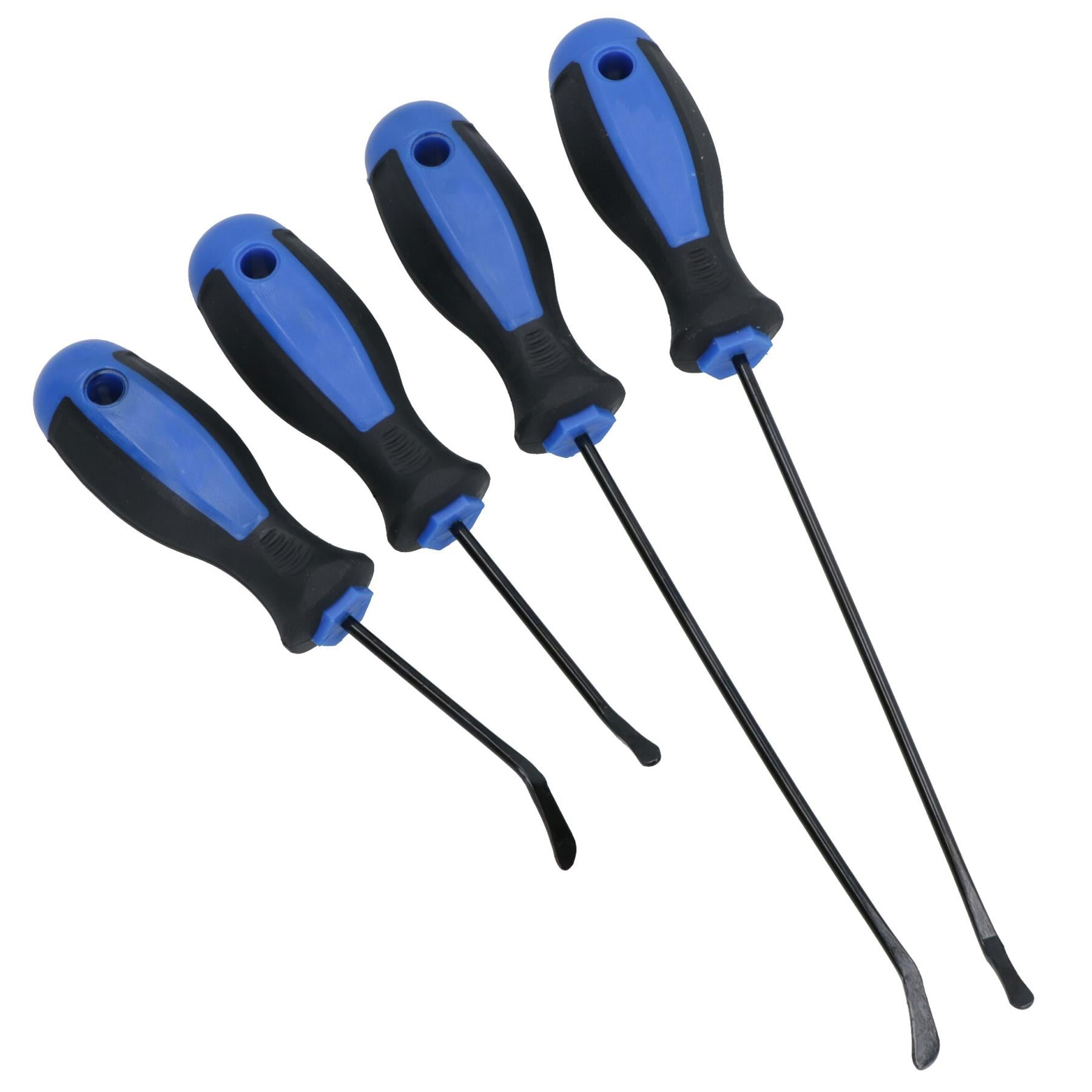 4pc Angled Spoon Tipped O Ring and Oil Seal Remover Pick Tools Ergonomic Grip
