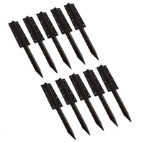 Garden Double Sleeper Straight Support Spike Stake Powder Coated 670mm
