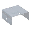 Fence Panel Clip 44mm or 50mm Galvanised Steel Bracket Holder Trellis Post Support