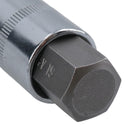Douilles Allen hexagonales peu profondes et profondes de 1/2 po, tailles métriques 4 mm - 19 mm, 18 pièces