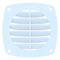 Louvre Air Vent High Grade Ventilator Grill 82x82mm Boot Caravan Wohnmobil