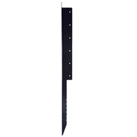 Garden Triple Sleeper Corner Support Stake Spike Fastener Brown 930mm