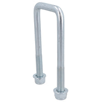 8 boulons en U et écrous à ressort à lames paraboliques jumelés à haute résistance pour remorques Ifor Williams