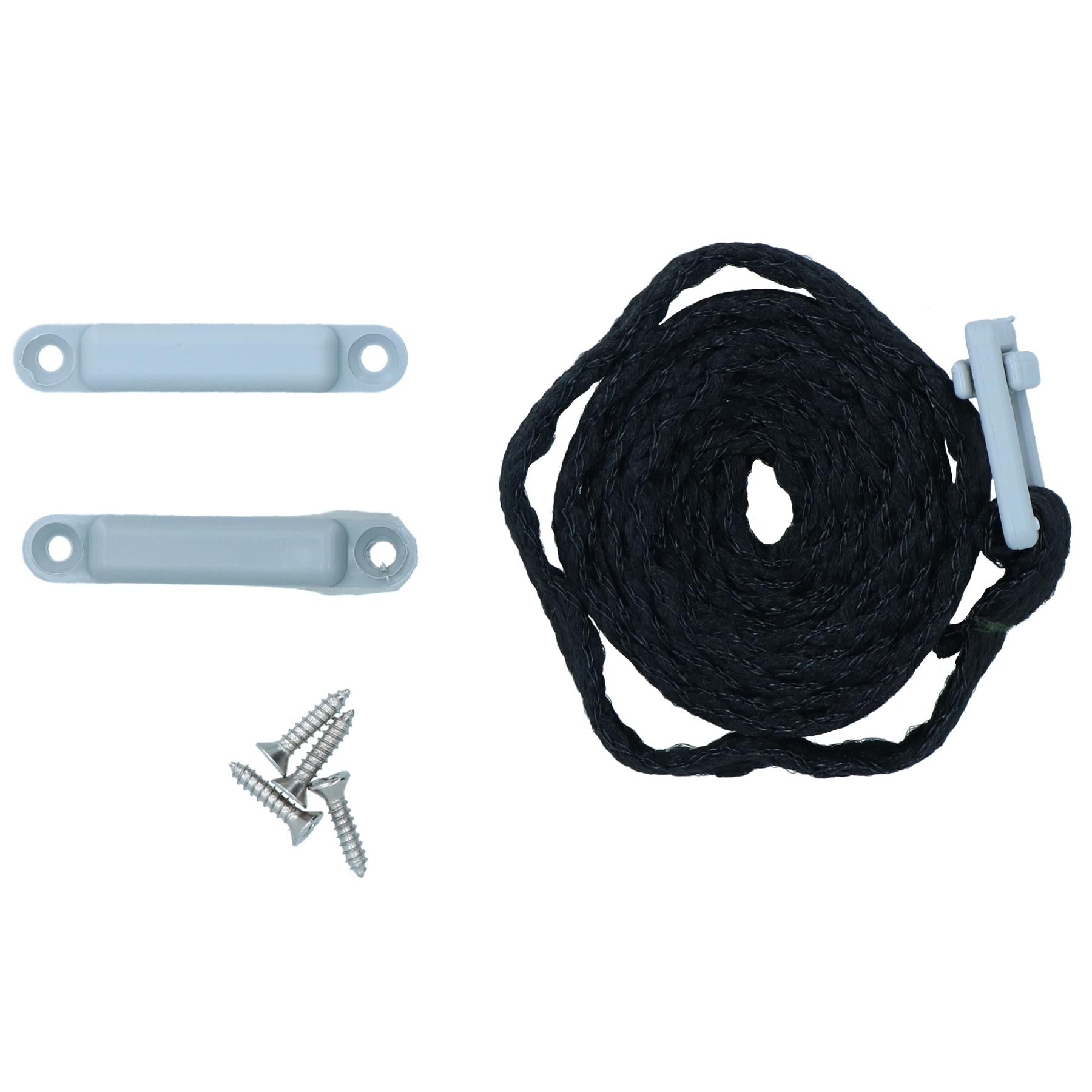 Sangle de fixation et supports de sangle pour boîtier de batterie ou réservoir d'essence, d'eau et de carburant marin