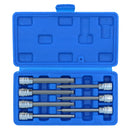 Long Ball Ended Hex Allen Key Socket Bit Set 3/8" Drive 3mm - 10mm AT641