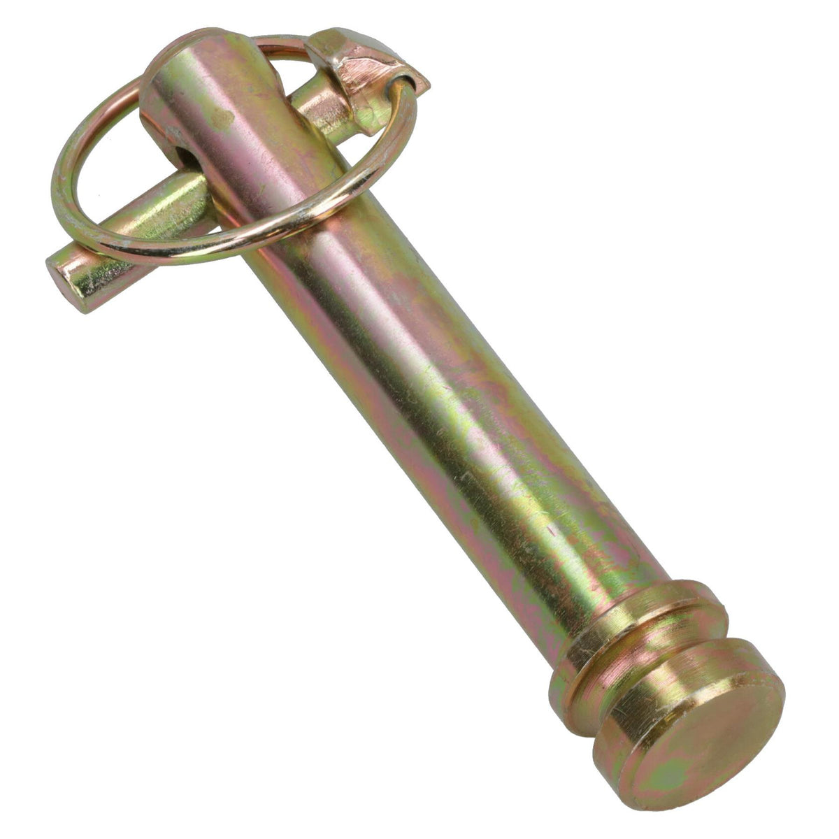 Tractor Top Link Implement Hitch Mounting pin With Lynch Pin Fastener 19mm 2pc