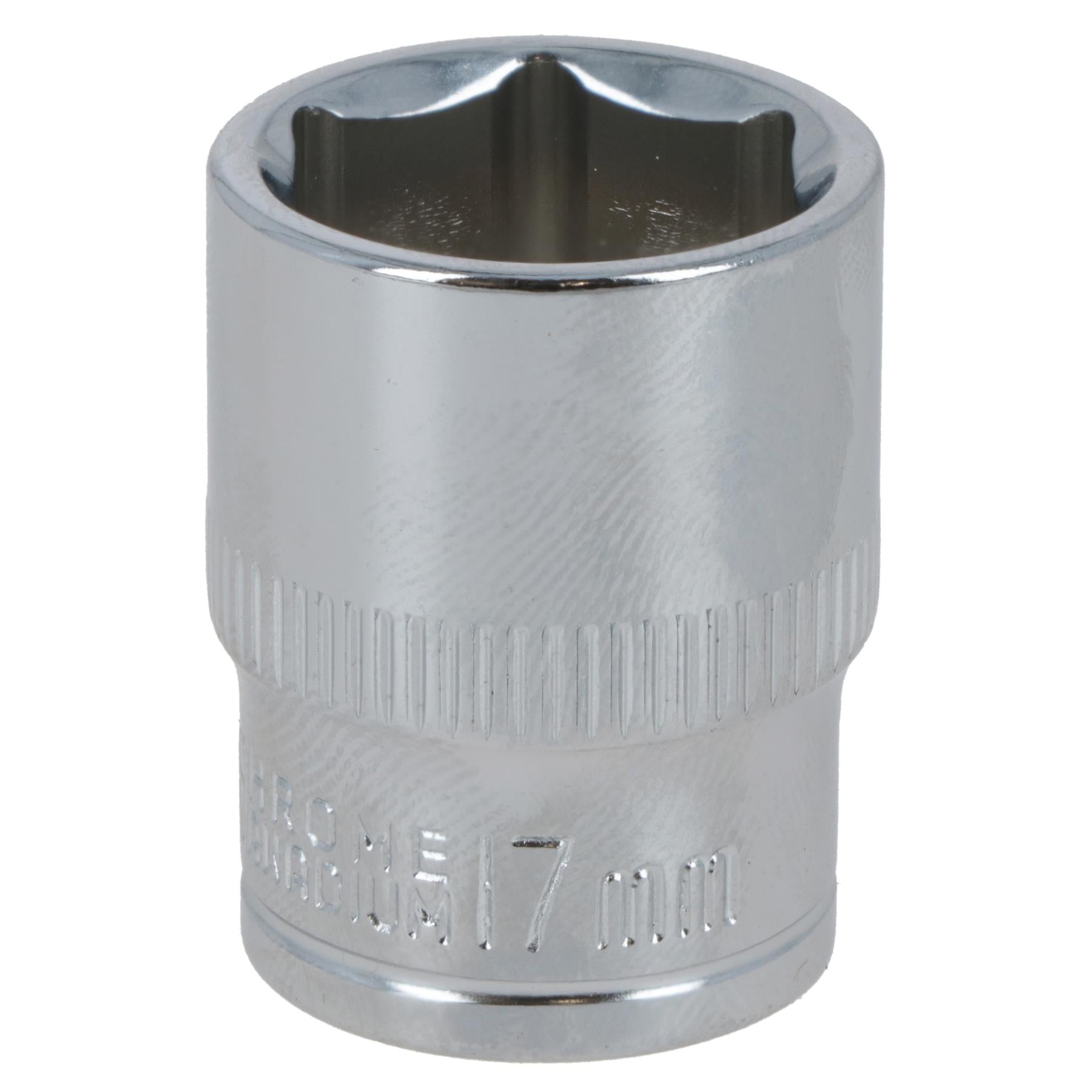 17mm 3/8" Drive Shallow Metric Socket Single Hex / 6 sided Bergen