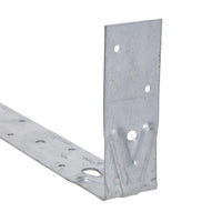 Horizontal Heavy Duty X Restraint Strap 600mm Length 100mm Bend Galvanised