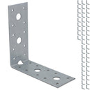 Timber Joist Angle Bracket Fastening Plate Galvanised Steel 125 x 125 x 50mm