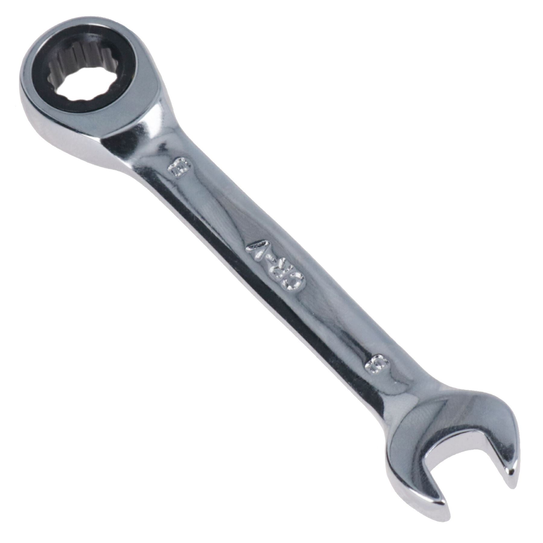 Metric MM Stubby Ratchet Combination Spanner Wrench 72 Teeth 8mm – 19mm