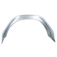 13" Trailer Mudguard Galvanised Steel / Wing / Fender (SINGLE) TR015