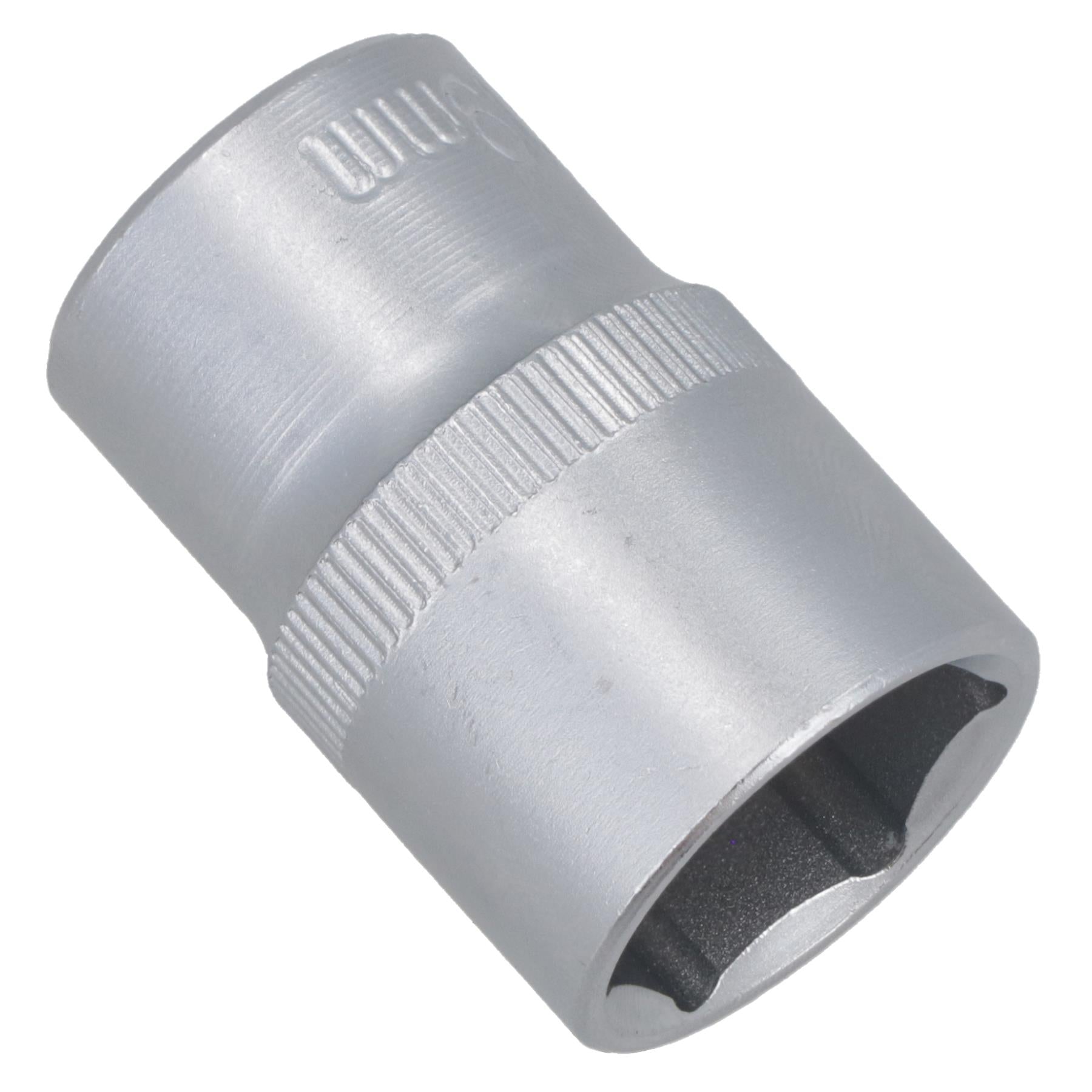 19 mm 1/2 Zoll Dr-Steckschlüsseleinsatz Super Lock metrisch flach CRV Rändelgriff 6-Punkt TE797