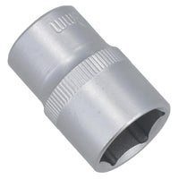 19 mm 1/2 Zoll Dr-Steckschlüsseleinsatz Super Lock metrisch flach CRV Rändelgriff 6-Punkt TE797