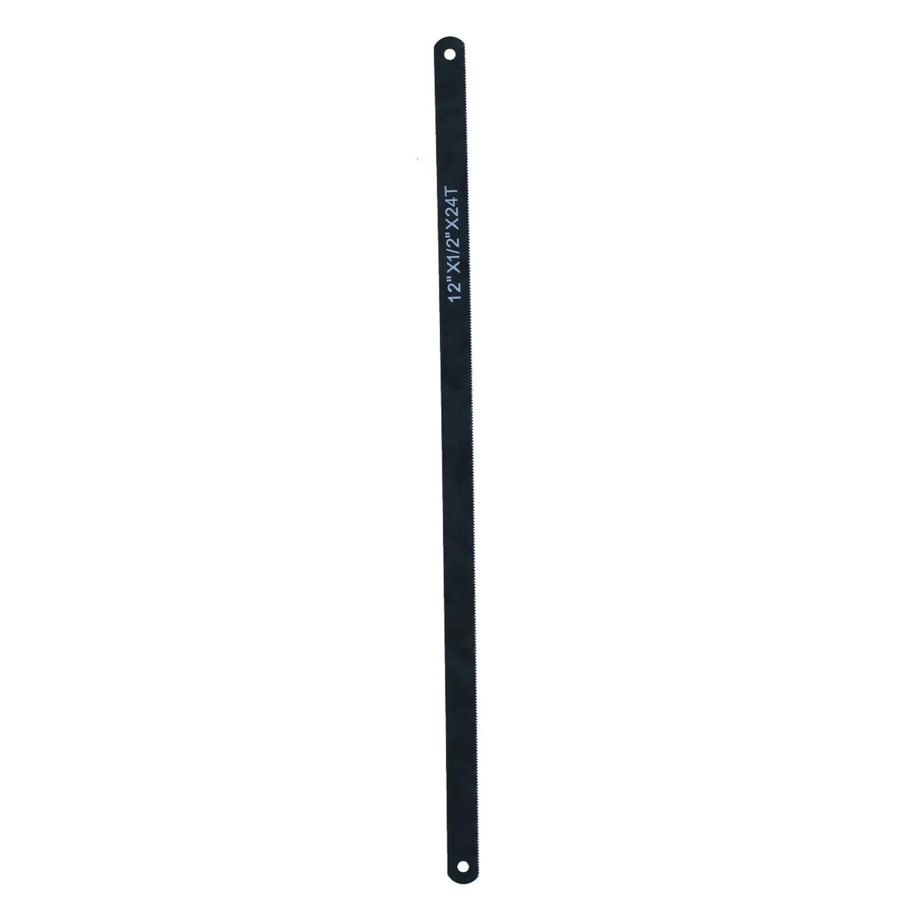 Lames de rechange pour scie à métaux 12 po (300 mm) x 12 mm, 24 TPI, acier au carbone