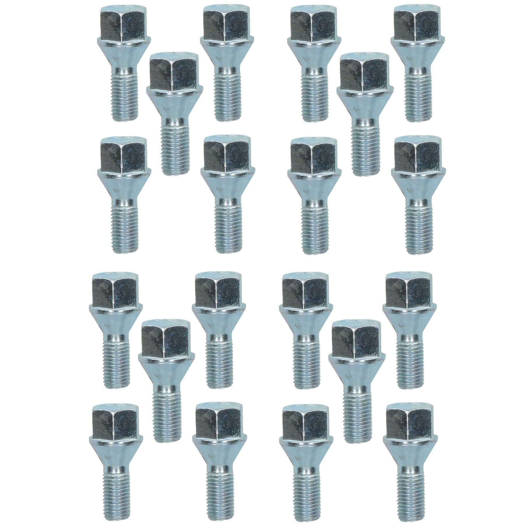 20 x M12 x 1.5 Trailer Wheel Stud Bolt for Unbraked Hubs Ifor Williams P6E Knott